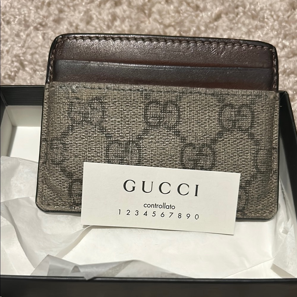 Gucci Brown card wallet